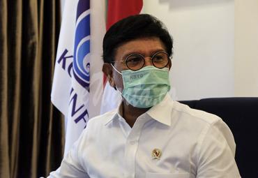 Menteri Komunikasi dan Informatika Johnny G. Plate