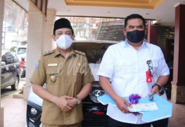 Dit Reskrimsus Polda Bengkulu Dapat Satu Unit Mobil dari Pemkot