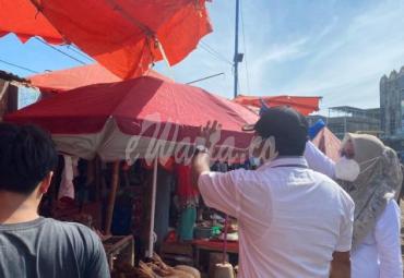 Pemkot Minta Pedagang Menepi untuk Pembuatan Jalan di Pasar Panorama