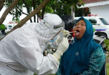 TP PKK Kota Bengkulu Peringati Hari Ibu dengan Rapid Test Gratis
