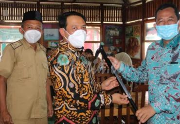 Wakil Bupati Muaro Jambi Bambang Bayu Suseno beserta istri berkunjung ke Kota Bengkulu