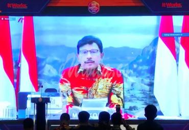 Menteri Komunikasi dan Informatika Johnny G. Plate 