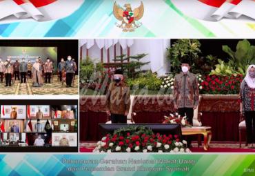 Presiden Luncurkan Gerakan Nasional Wakaf Uang