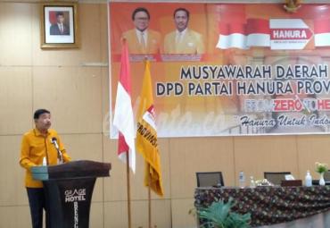 DPC Hanura Bengkulu Gelar Musdalub Pemilihan Pengganti Muslihan DS