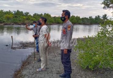 Lokasi penemuan mayat