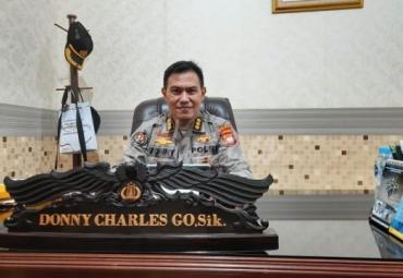 Kepala Bagian Hubungan Masyarakat (Kabid Humas) Polda Kalimantan Barat (Kalbar), Kombes Pol Dony Charles Go