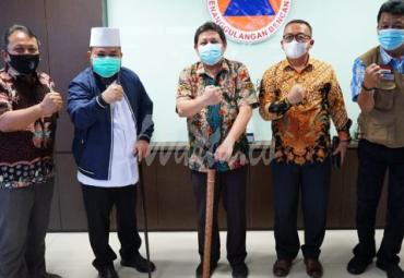 Walikota Bengkulu Usul Pembangunan Pelapis Tebing ke BNPB