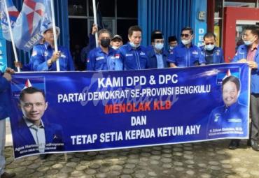 Tolak KLB Sumut, DPD Demokrat Bengkulu Sambangi Kanwil Kemenkumham 