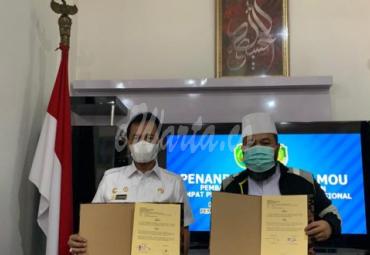 Pemkot Bengkulu dan Pemkab Benteng MoU Masalah Sampah