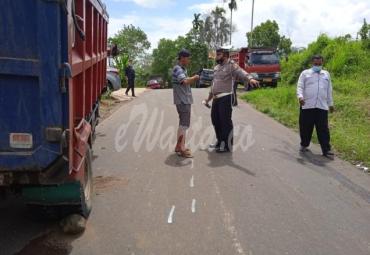 Tabrak Truk Pasir, Seorang Pelajar di Bengkulu Utara Meninggal Dunia