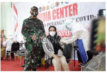 Vaksinasi Tahap II di Bengkulu Utara