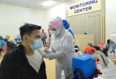 Ratusan Wartawan Bengkulu Divaksin COVID-19