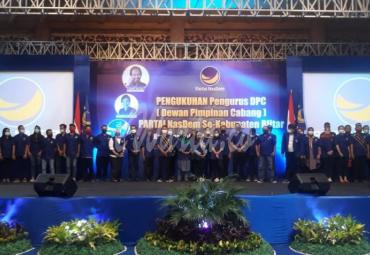 Pengurus DPC NasDem se Kabupaten Blitar Dikukuhkan