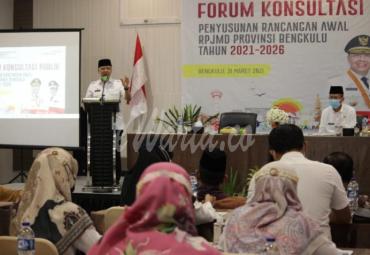 Rohidin Ingin RPJMD Selaras dengan Visi Misi Gubernur