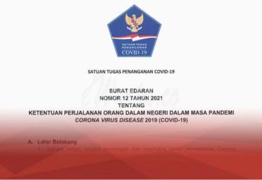 Satgas Covid-19 Perpanjang Masa Berlaku Prokes untuk Perjalanan Dalam Negeri