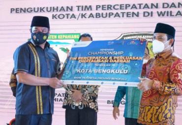 TP2DD Kota Bengkulu Raih Penghargaan dari Bank Indonesia