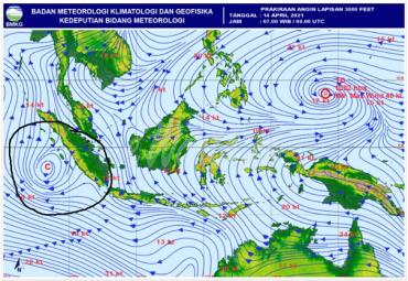 Cuaca Ekstrem akan Landa Bengkulu dalam Sepekan