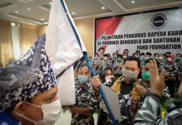 Empat DPD Bapera Bengkulu Dilantik