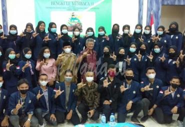 Prodi Perpustakaan dan Sains Informasi UNIB Gelar Kegiatan Bengkulu Membaca