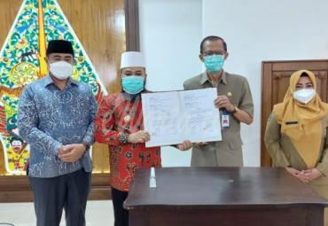 Jalin Kerja Sama Inovasi, Walikota Bengkulu Kunjungi Pemkab Magetan. Foto: Kominfo