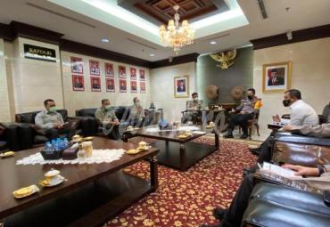 Kapolri Bersama Mentan Bahas Swasembada Beras Hingga Pendistribusian Pupuk Subsidi 