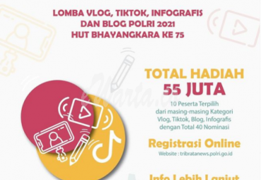 HUT Bhayangkara! Polri Gelar Lomba untuk Pemuda Milenial, Buruan Ikut