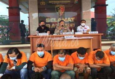 Berantas Pungli dan Premanisme, Polda Kepri Tangkap Puluhan Preman