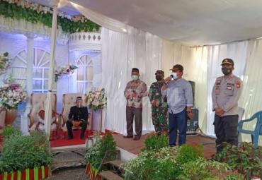 Satgas Covid-19 Kota Bengkulu Bubarkan Empat Resepsi Pernikahan