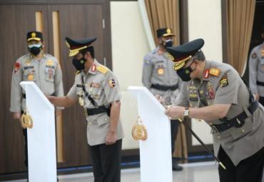 Polri Gelar Upacara Korps Raport Tujuh Jenderal 
