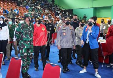 Polri Bersama Mahasiswa Bersinergi Dalam Penanggulangan Pandemi Covid-19