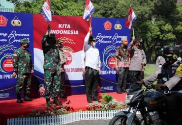TNI-Polri Distribusikan 30.000 Paket Sembako untuk Warga Solo 